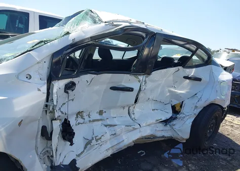 2021 Nissan Versa S Xtronic Cvt из США, поврежденный, VIN 3N1CN8DV7ML820705